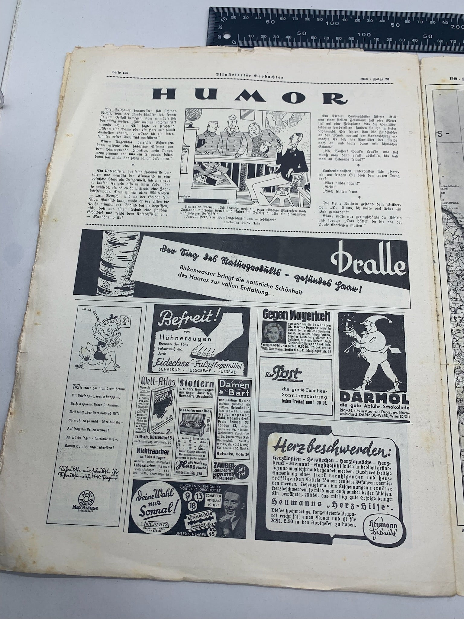 JB Juustrierter Beobachter NSDAP Magazine Original WW2 German - 16th May 1940 - The Militaria Shop
