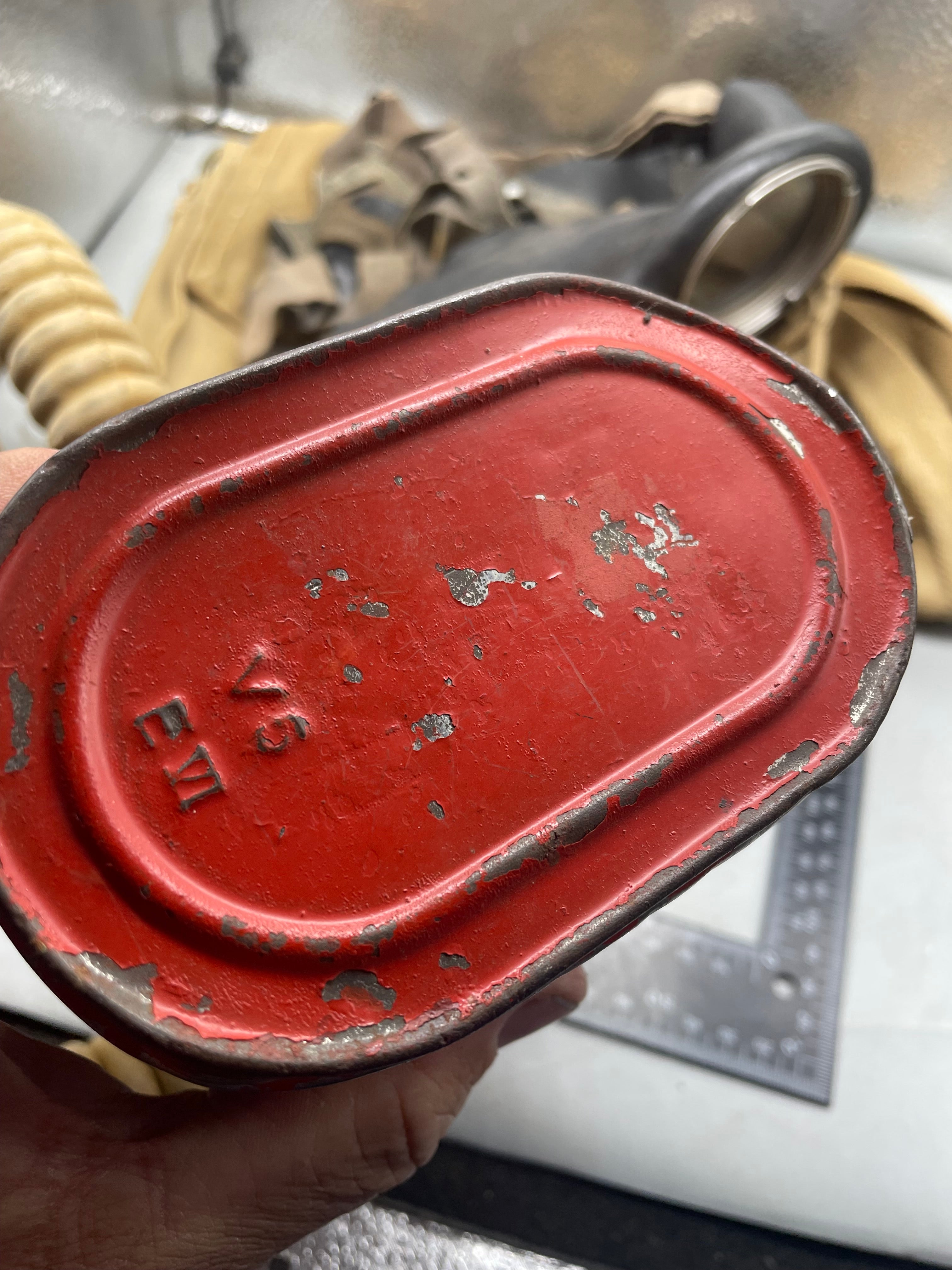 Original WW2 British Army Long-Hose Gas Mask with Bag - The Militaria Shop