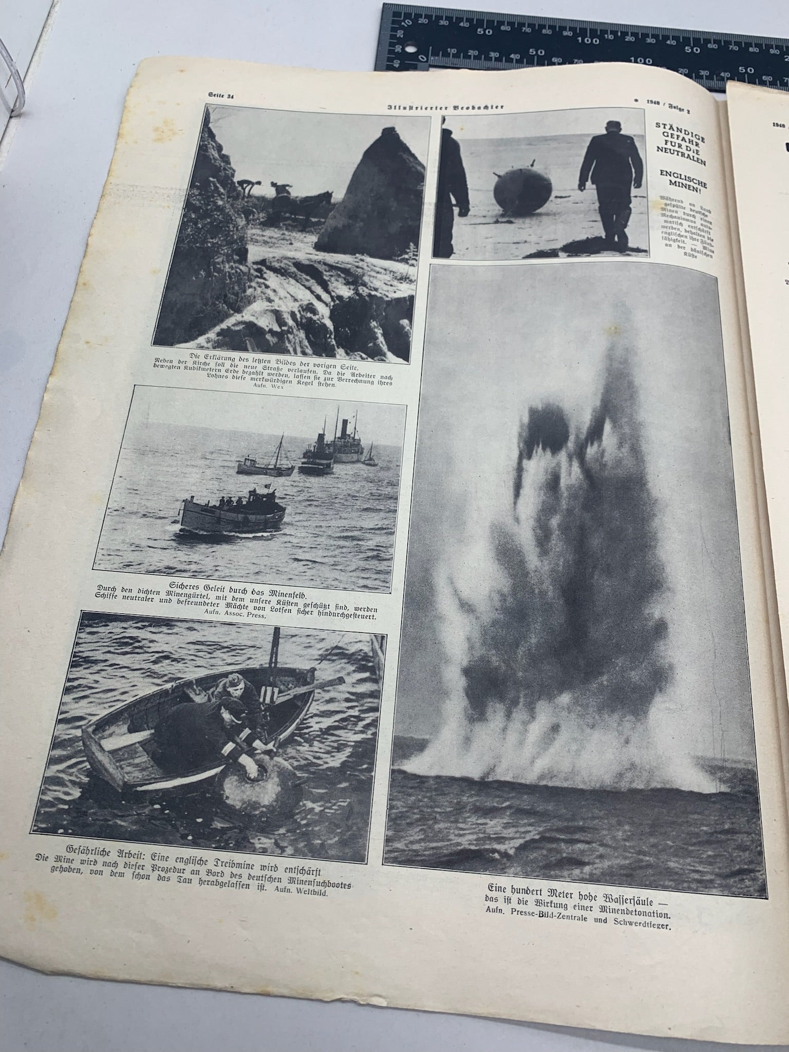 JB Juustrierter Beobachter NSDAP Magazine Original WW2 German - 11th January 1940 - The Militaria Shop