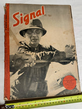 Load image into Gallery viewer, Original French Language WW2 German Signal Magazine - March 1942 - The Militaria Shop