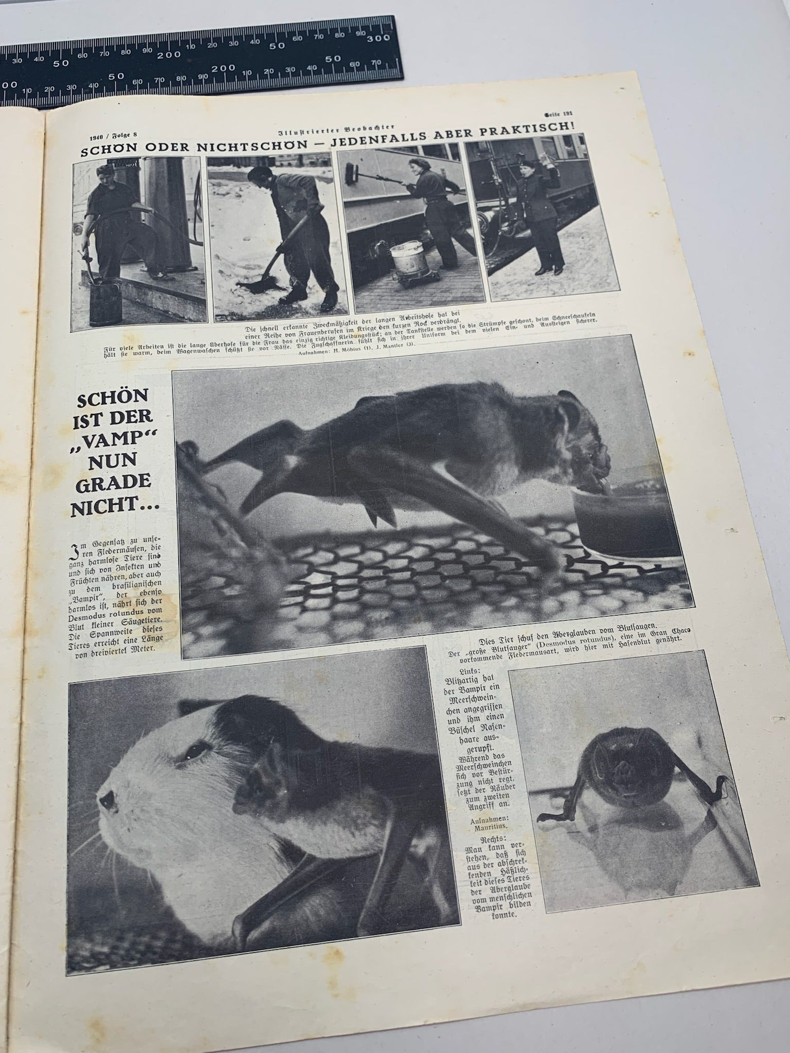 JB Juustrierter Beobachter NSDAP Magazine Original WW2 German - 22nd February 1940 - The Militaria Shop