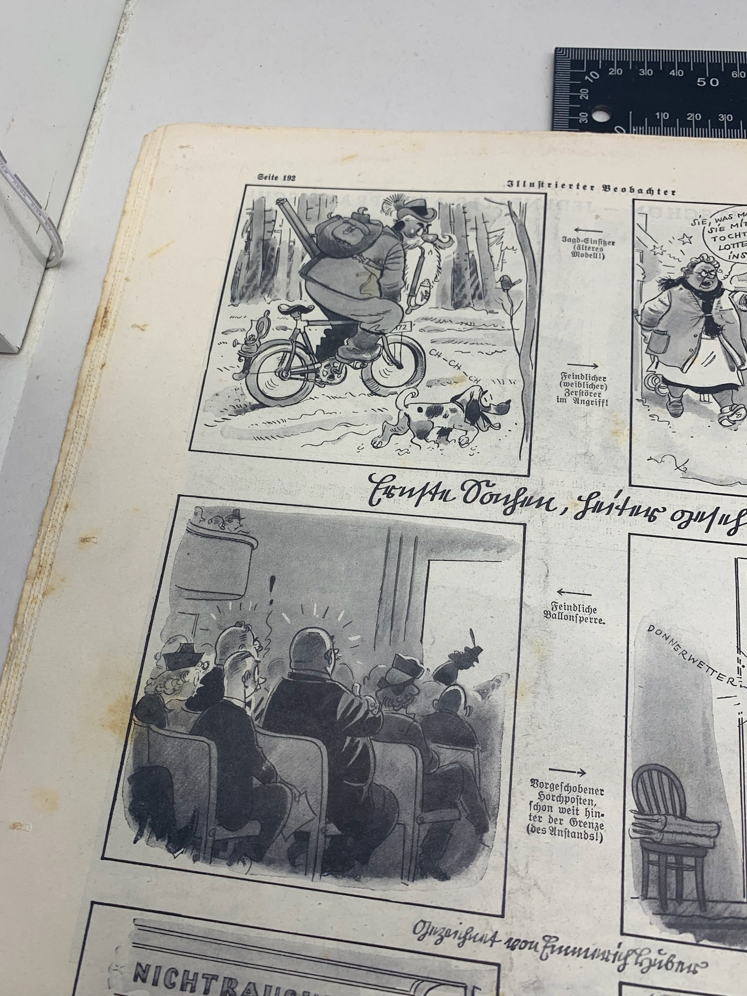 JB Juustrierter Beobachter NSDAP Magazine Original WW2 German - 22nd February 1940 - The Militaria Shop