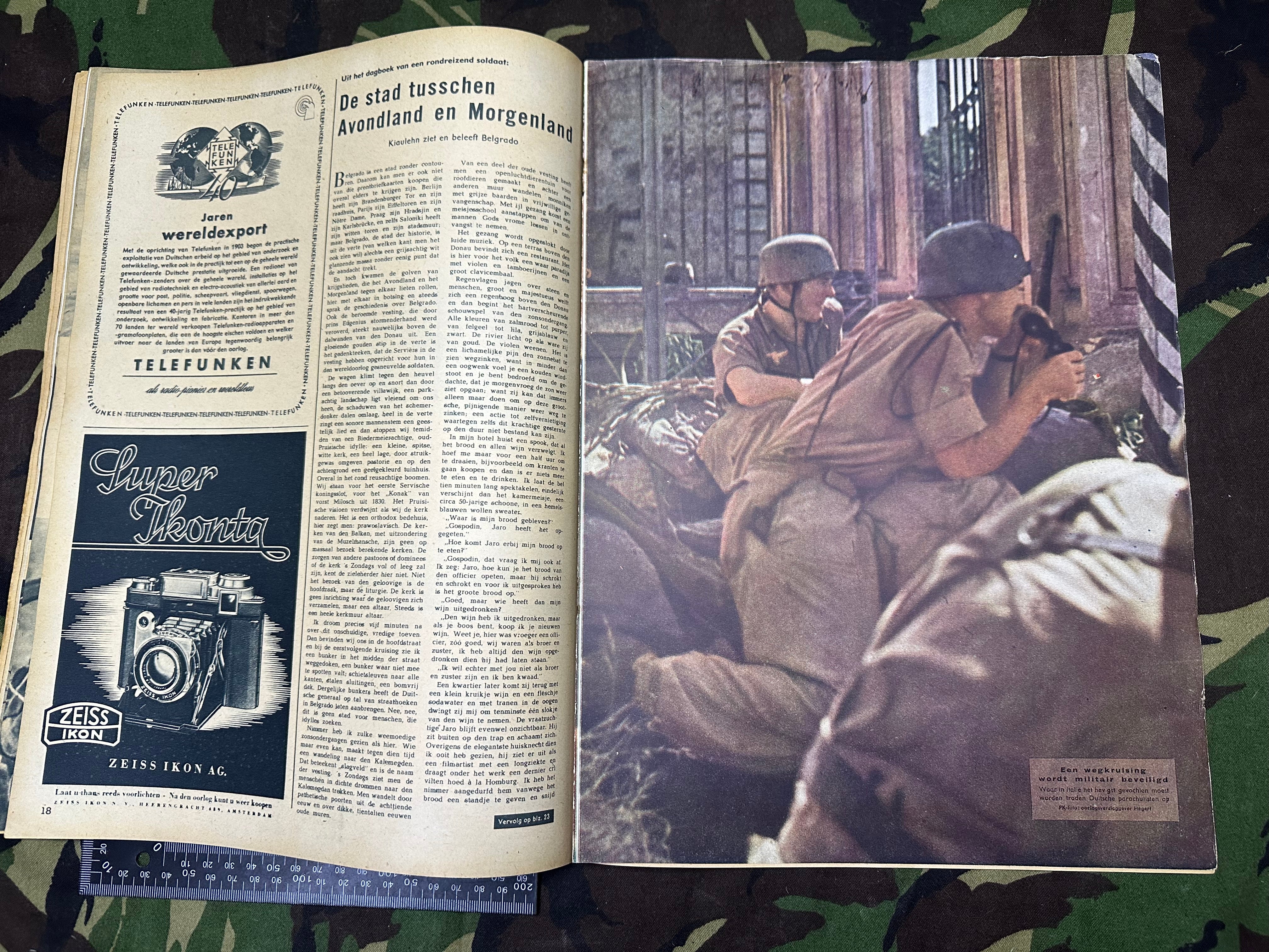 Original WW2 German Signal Propaganda Magazine - 1st December 1943 - The Militaria Shop