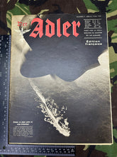 Load image into Gallery viewer, Original WW2 German Luftwaffe Der Adler Propaganda Magazine - 5th May 1942 - The Militaria Shop