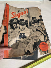 Load image into Gallery viewer, Original French Language WW2 German Signal Magazine - February 1942 - The Militaria Shop