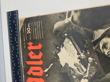 Load image into Gallery viewer, Der Adler Luftwaffe Magazine Original WW2 German - 31st August 1943 - The Militaria Shop