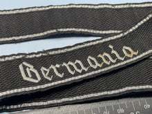 Load image into Gallery viewer, WW2 German SS Germarnia Cuff Title - The Militaria Shop