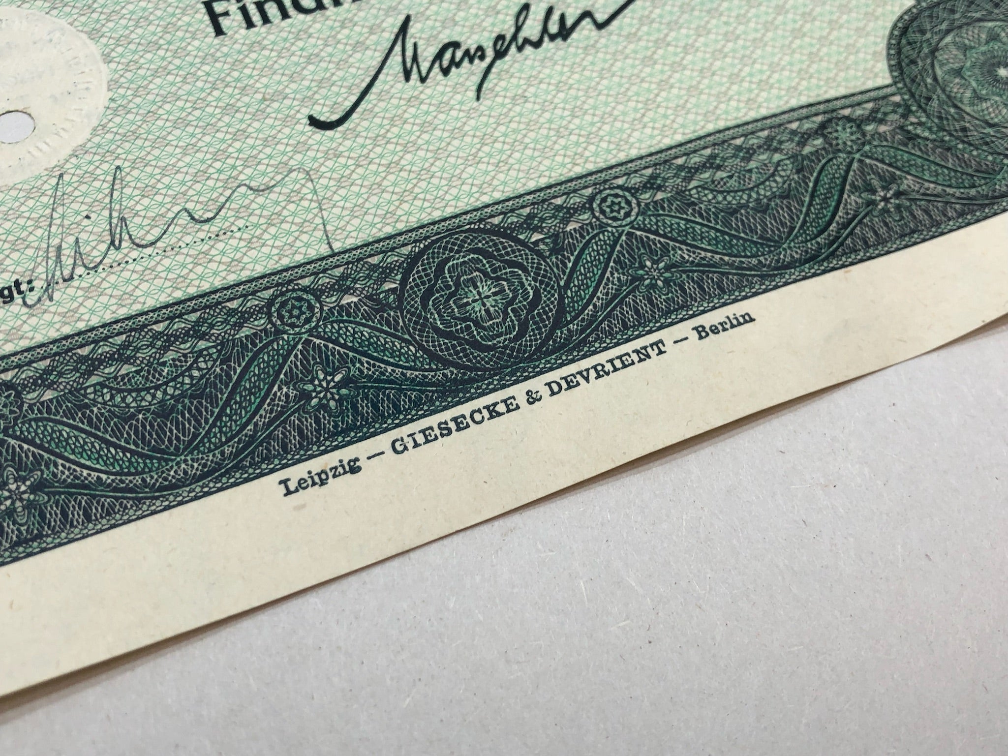 Original WW2 German Government Treasury Loan Bill 100 Reichmarks - The Militaria Shop