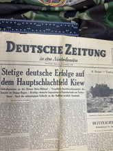 Charger l'image dans la galerie, Original WW2 German Party Deutsche Zeitung Political Newspaper - 24th November 1943 - The Militaria Shop