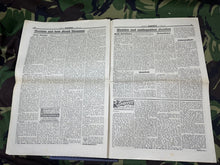 Load image into Gallery viewer, Original WW2 German Party Heimatblatt Political Newspaper - 27th October 1939 - The Militaria Shop