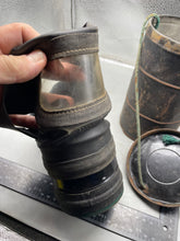 Load image into Gallery viewer, Original British Civilian Gas Mask in Private Purchase Carrying Tin - The Militaria Shop