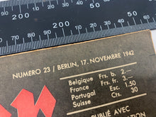 Load image into Gallery viewer, Der Adler Luftwaffe Magazine Original WW2 German - 17th November 1942 - The Militaria Shop