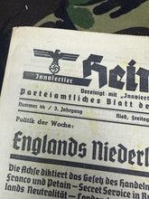 Load image into Gallery viewer, Original WW2 German Party Heimatblatt Political Newspaper - 1st November 1940 - The Militaria Shop