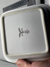 Charger l'image dans la galerie, Original WW2 German Luftwaffe Air Force Porcelain Square Bowl - 1940 Dated - The Militaria Shop