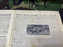 Load image into Gallery viewer, Original WW2 German NSDAP VOLKSSTIMME Political Newspaper - 6th March 1942 - The Militaria Shop