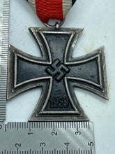Charger l'image dans la galerie, Original WW2 German Iron Cross 2nd Class - with Ribbon - The Militaria Shop