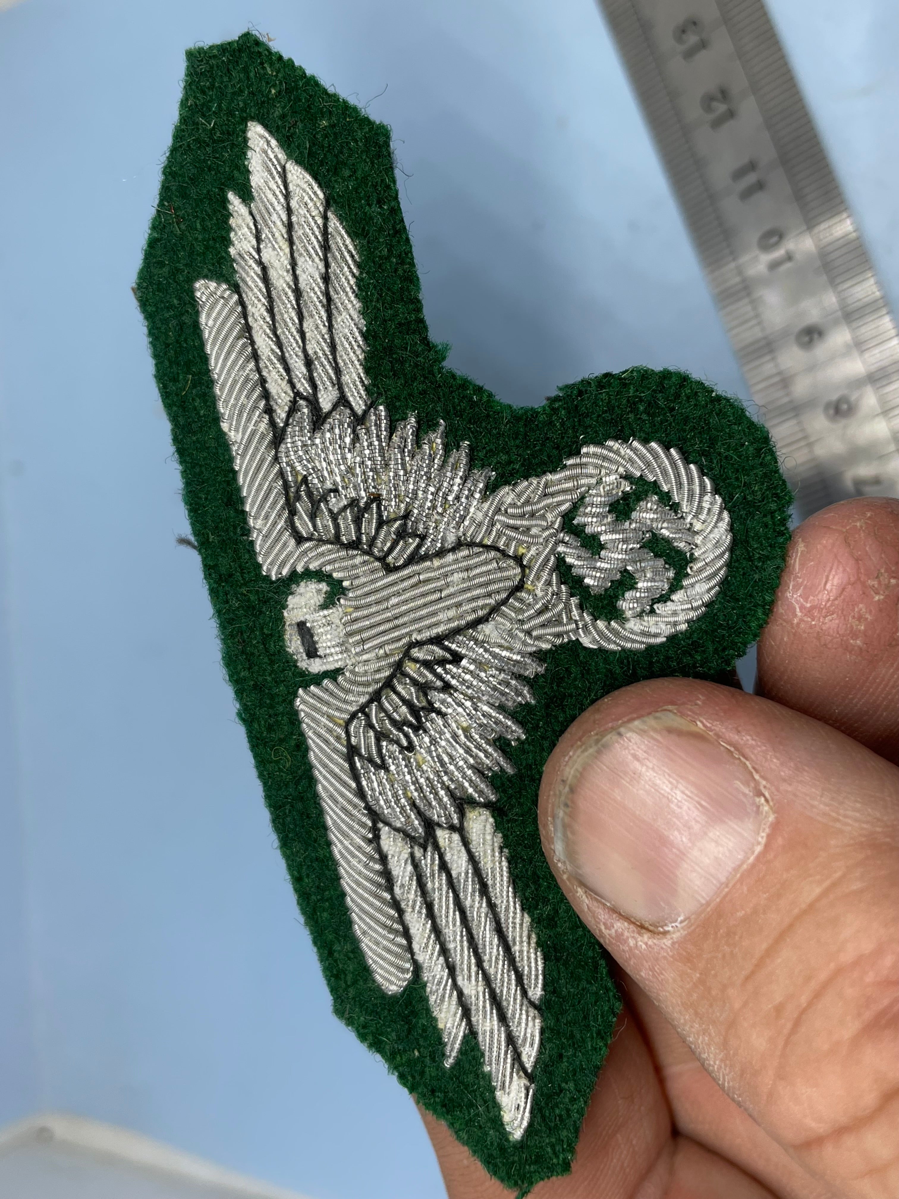 Reproduction WW2 German Officers bullion Sleeve Eagle - The Militaria Shop