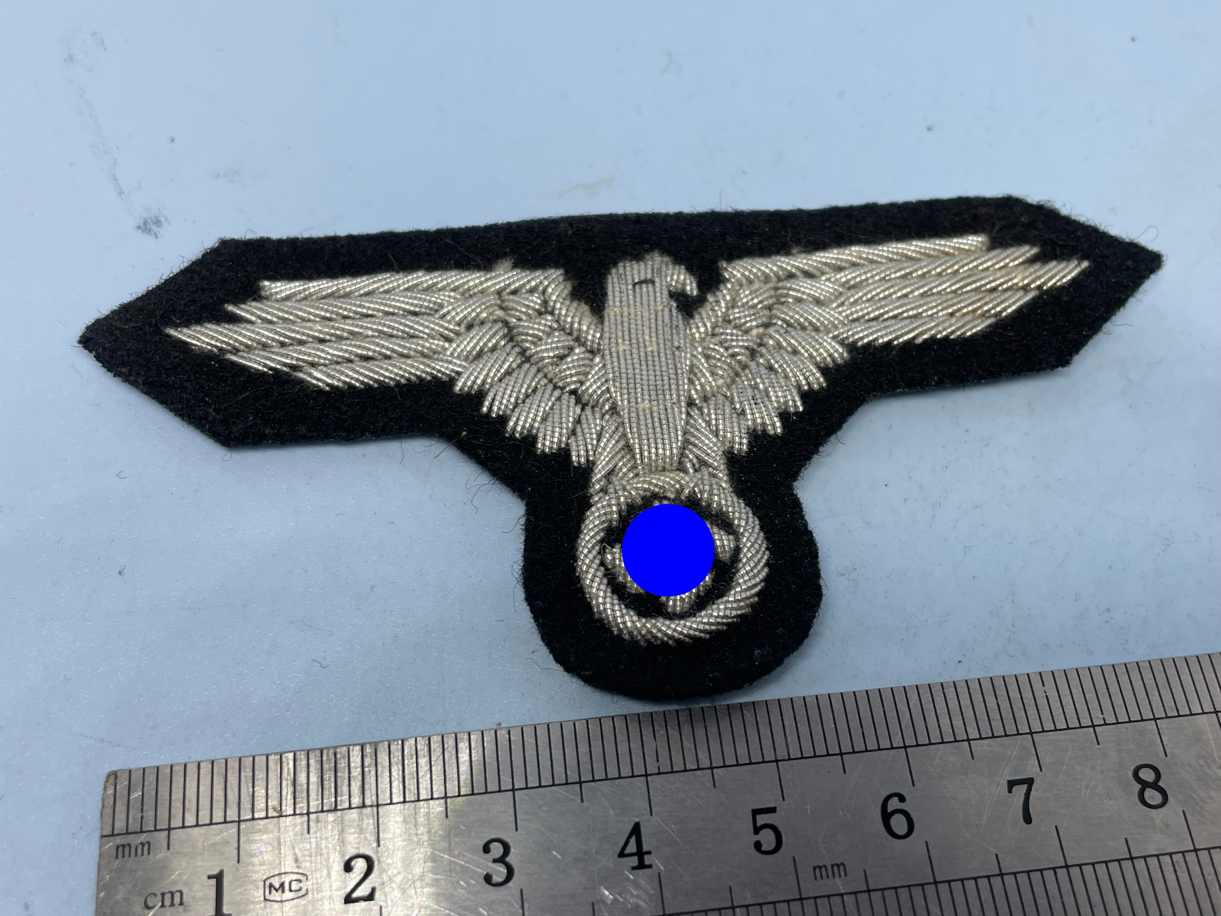 Reproduction WW2 German Officers bullion Sleeve Eagle - The Militaria Shop