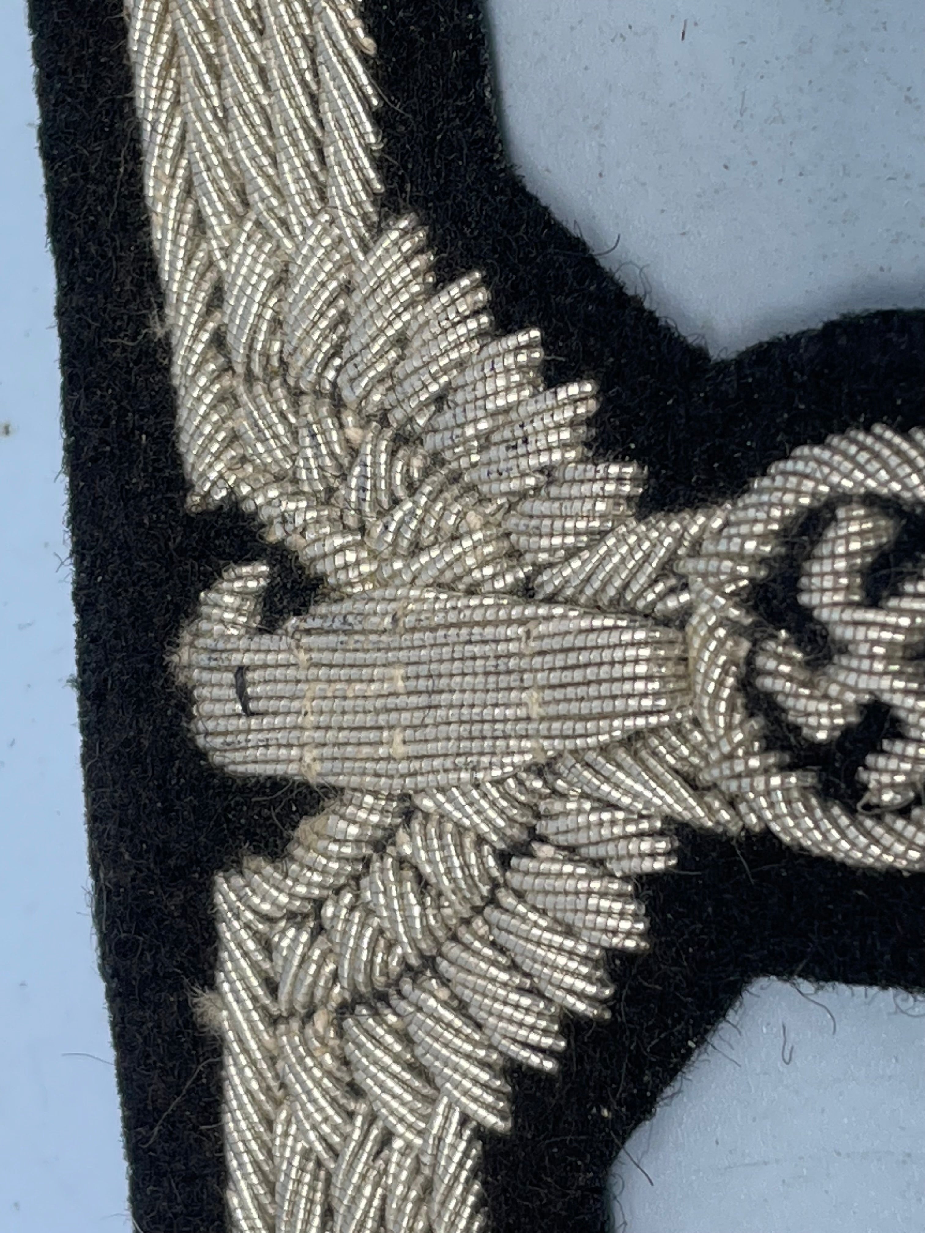 Reproduction WW2 German Officers bullion Sleeve Eagle - The Militaria Shop
