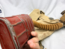 Charger l'image dans la galerie, Original WW2 British Army T-Mic GSR Gas Mask General Service Respirator - Size Large
