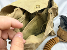 Charger l'image dans la galerie, Original WW2 British Army T-Mic GSR Gas Mask General Service Respirator - Size Large