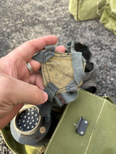 Charger l'image dans la galerie, Original WW2 British Army Lightweight Assault Gas Mask & Bag Set - The Militaria Shop