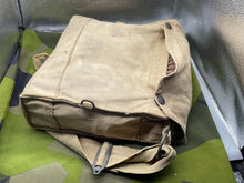 Charger l'image dans la galerie, Original WW2 British Army Long-Hose Gas Mask with Bag & Dog Tag - The Militaria Shop