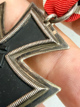 Load image into Gallery viewer, Original WW2 German Army Iron Cross Medal with Ribbon