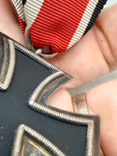 Load image into Gallery viewer, Original WW2 German Army Iron Cross Medal with Ribbon