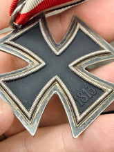 Load image into Gallery viewer, Original WW2 German Army Iron Cross Medal with Ribbon