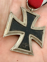 Load image into Gallery viewer, Original WW2 German Army Iron Cross Medal with Ribbon