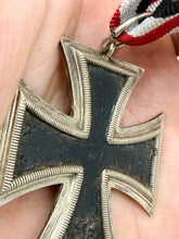 Load image into Gallery viewer, Original WW2 German Army Iron Cross Medal with Ribbon