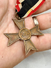 Load image into Gallery viewer, Original WW2 German Army War Merit Cross