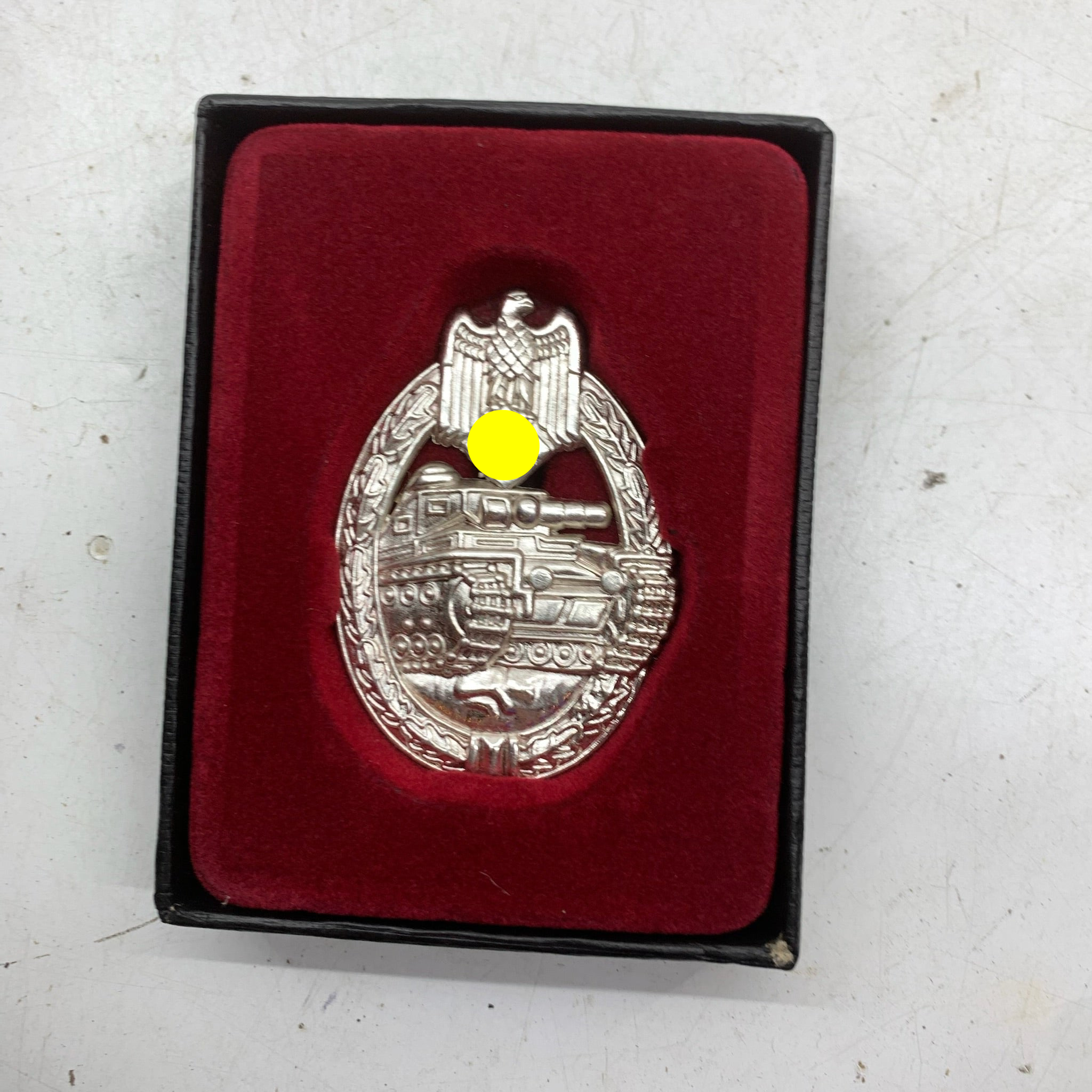 WW2 German Panzer Assault Badge Award in Box - The Militaria Shop