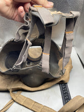 Load image into Gallery viewer, A WW2 British Home Front Wardens / Fire Watchers Gas Mask & Bag - The Militaria Shop