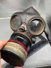 Load image into Gallery viewer, WW2 British Home Front Wardens / Fire Watchers Gas Mask - The Militaria Shop
