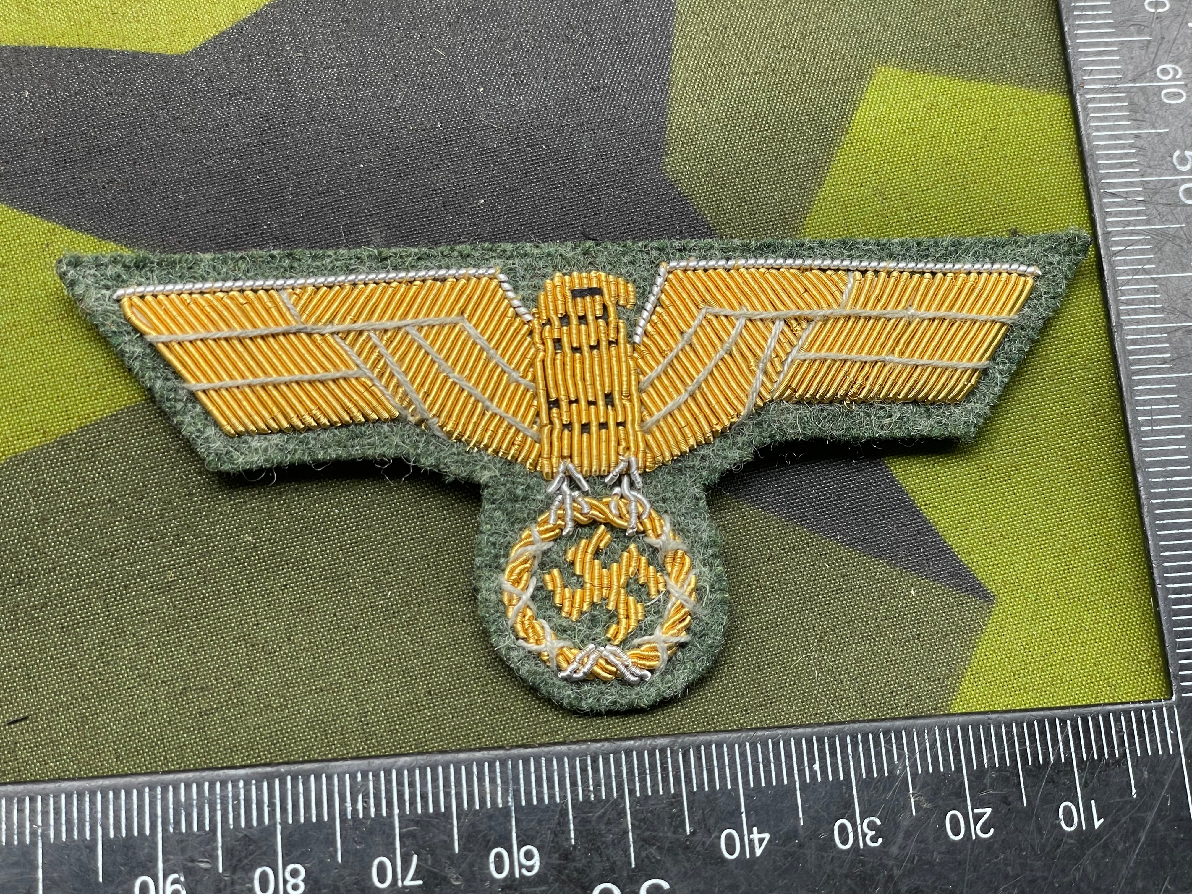 WW2 German Kriegsmarine Coastal Artillery Officer's Breast Eagle - The Militaria Shop