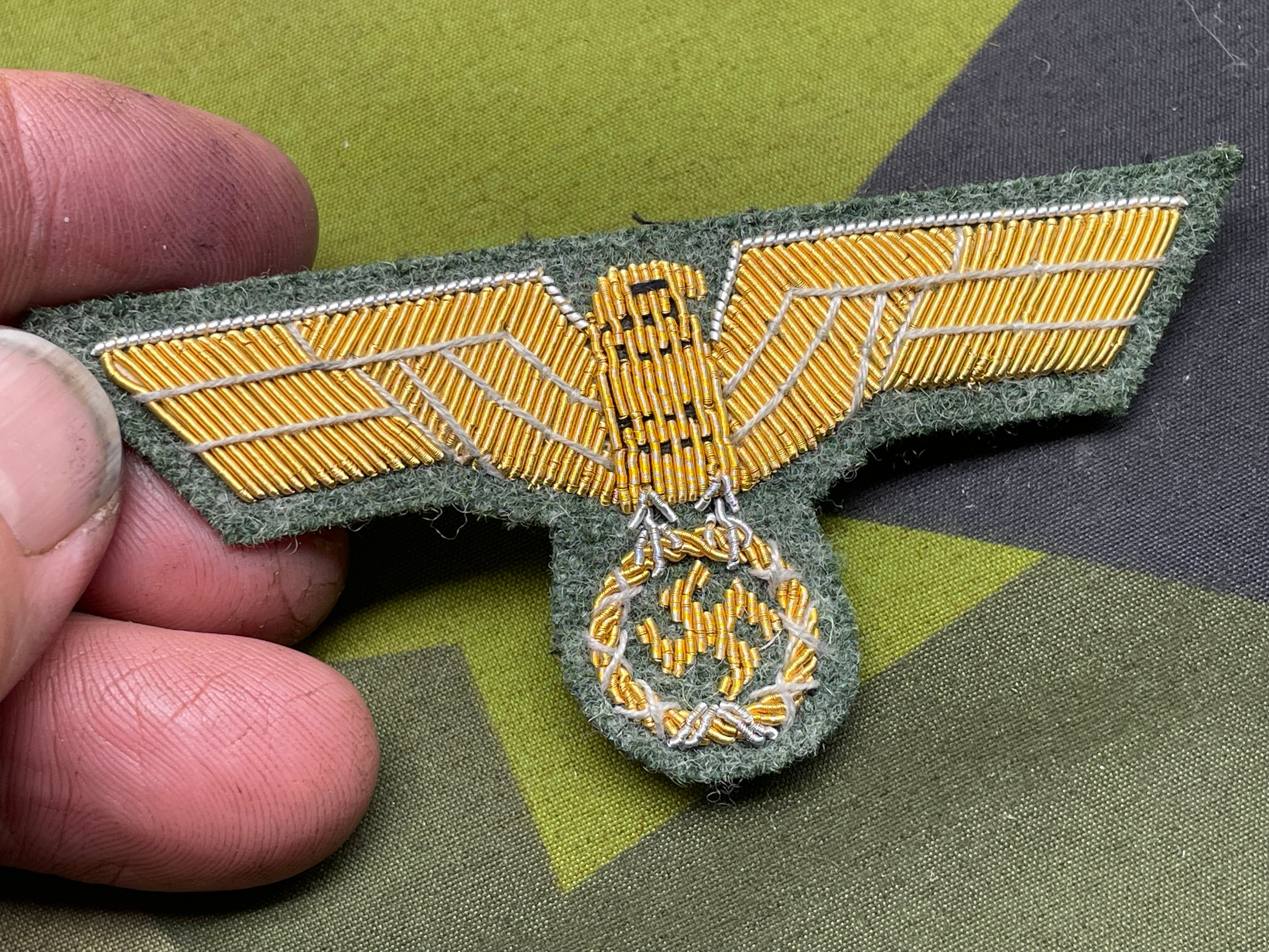 WW2 German Kriegsmarine Coastal Artillery Officer's Breast Eagle - The Militaria Shop