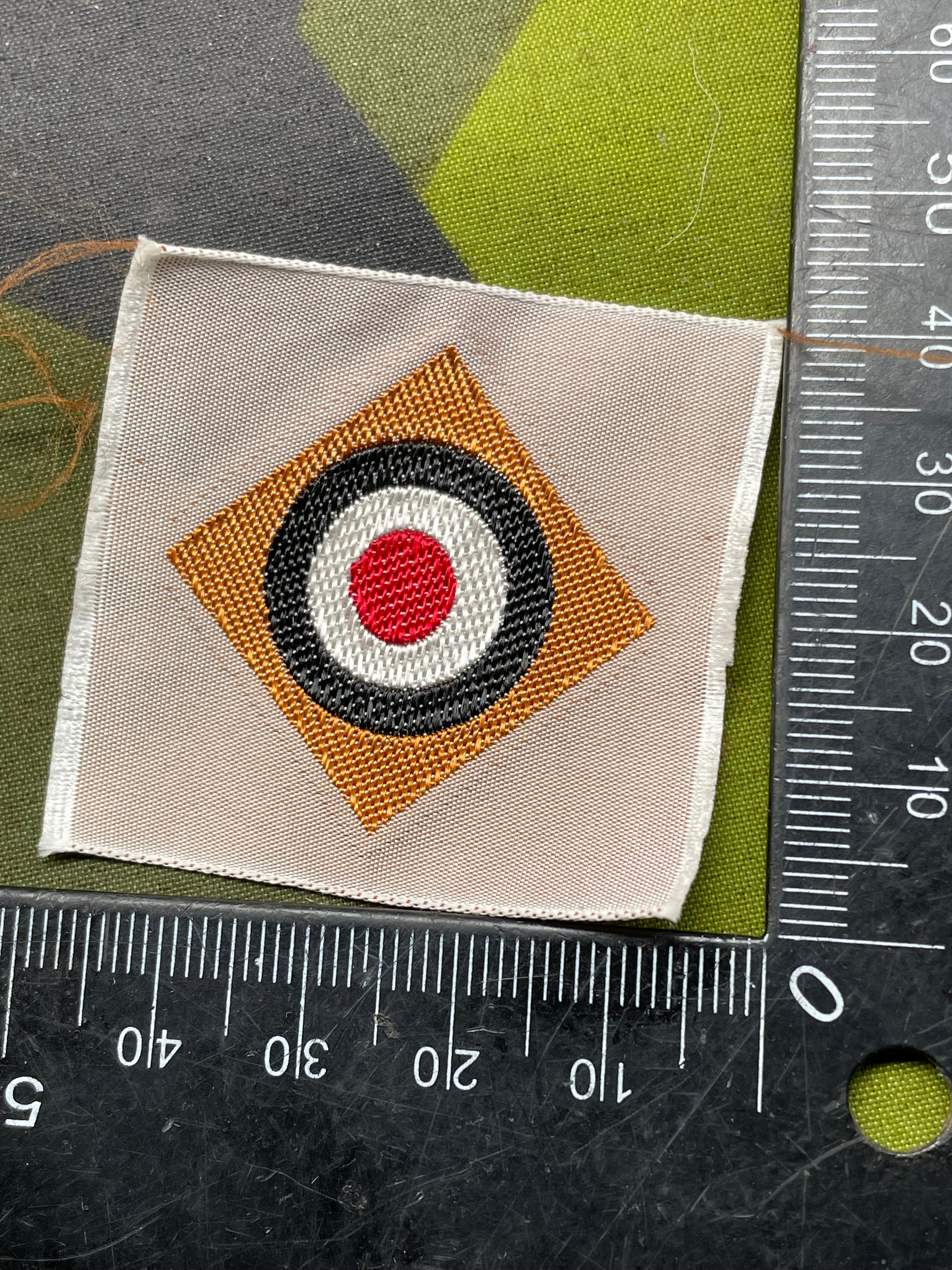 WW2 German Army Tropical Cap Roundel - The Militaria Shop