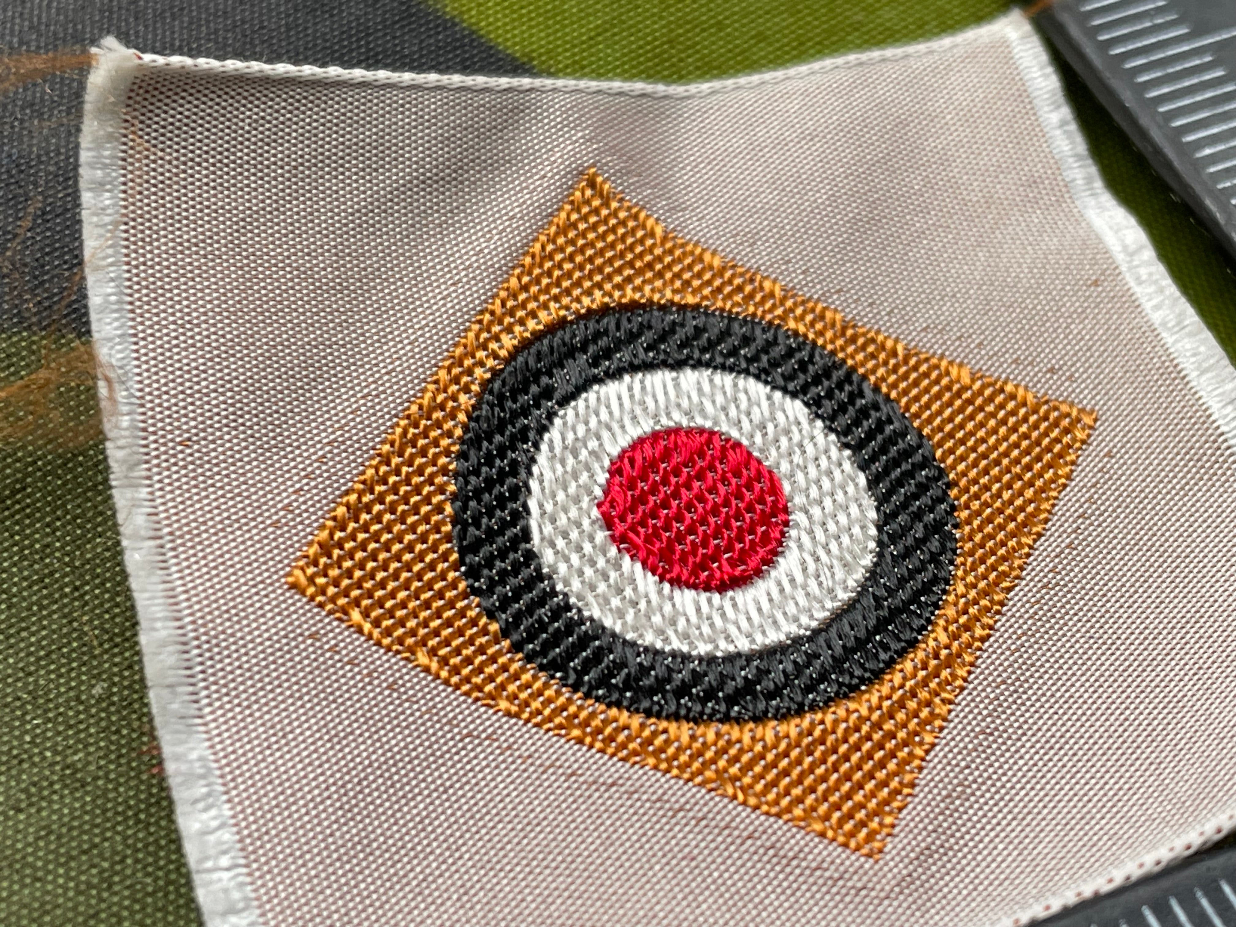 WW2 German Army Tropical Cap Roundel - The Militaria Shop