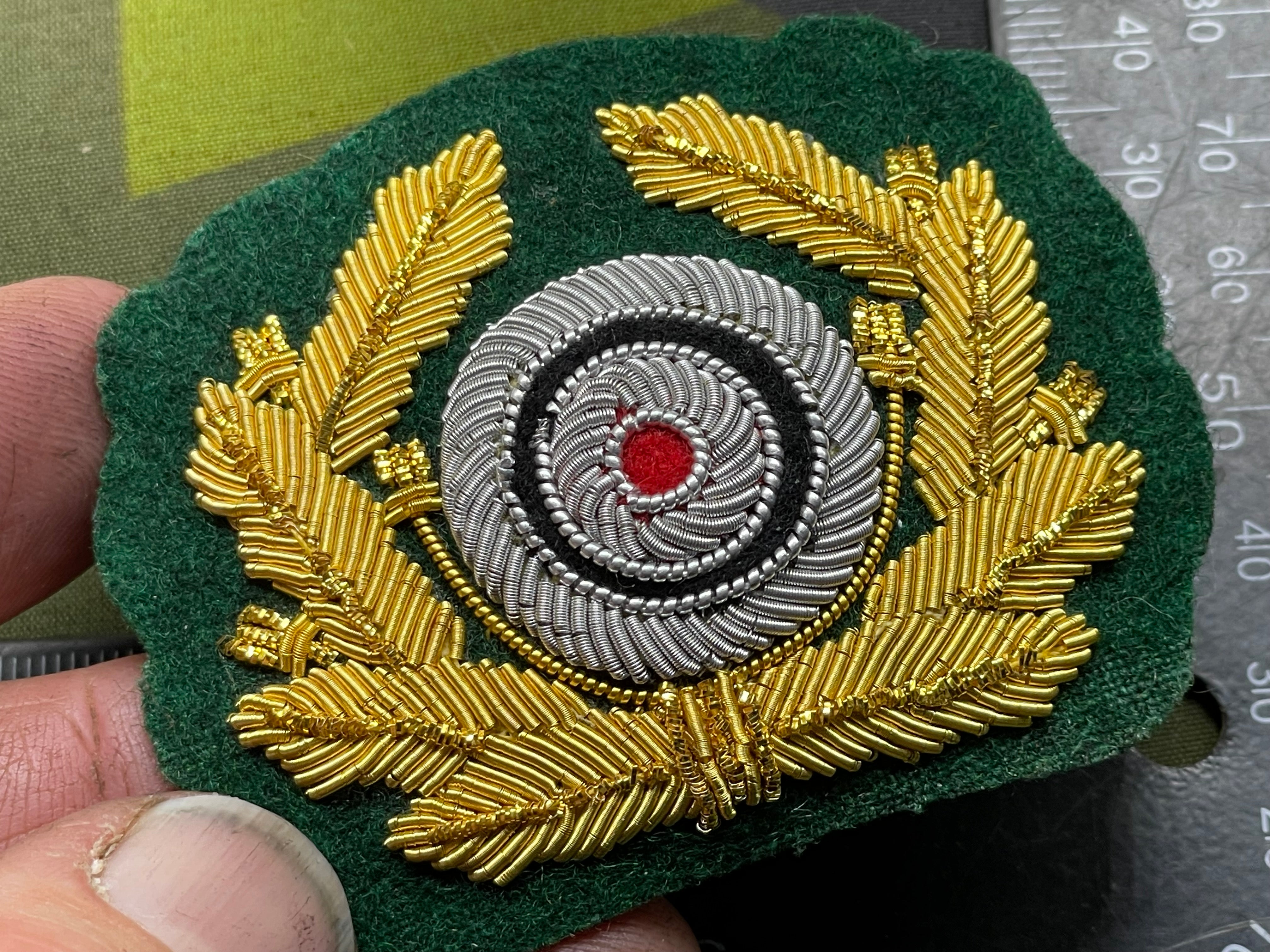 WW2 German Kriegsmarine / Army Cap Wreath & Roundel - The Militaria Shop