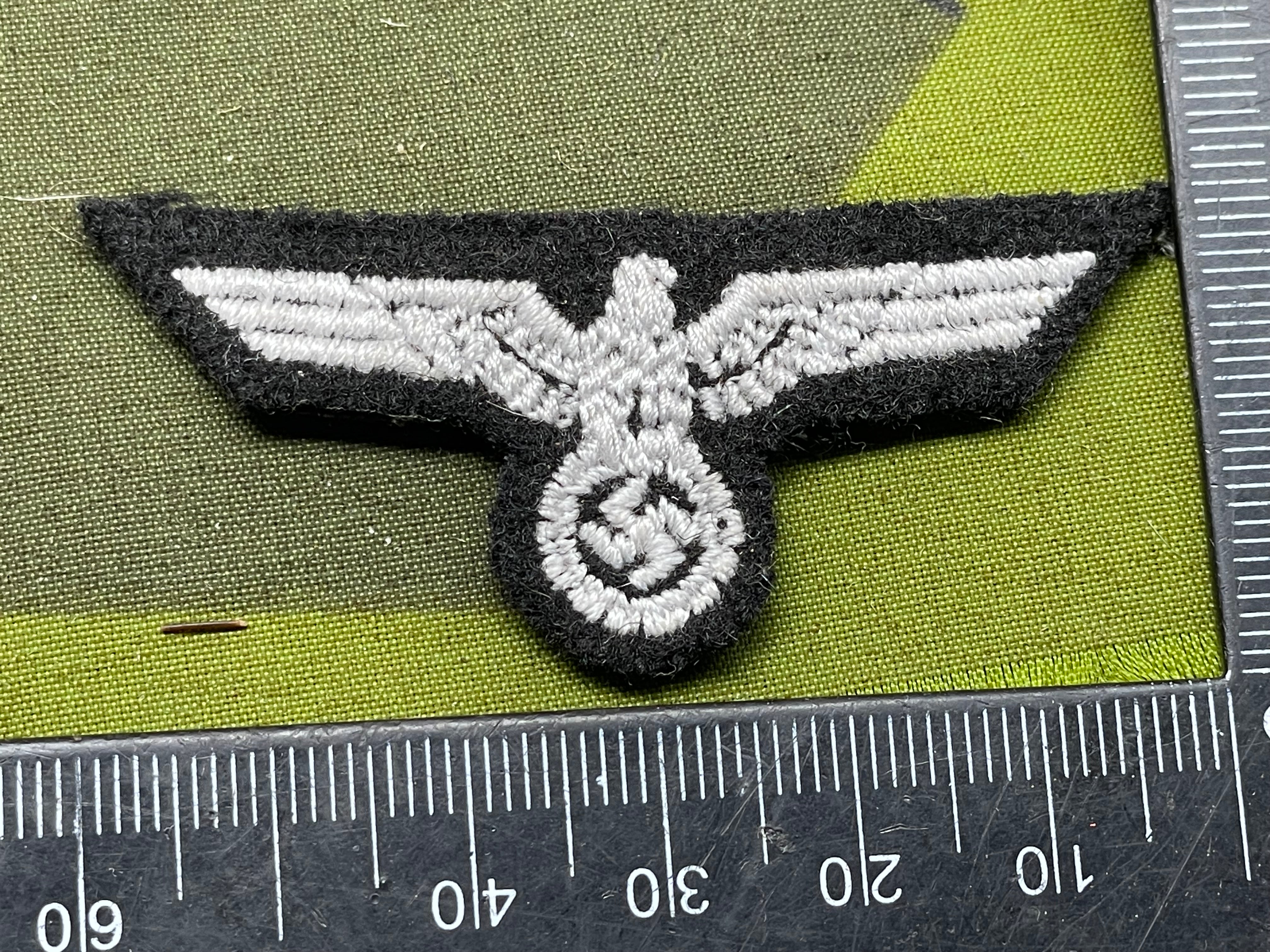 WW2 German Army Panzer Cloth Badge - The Militaria Shop