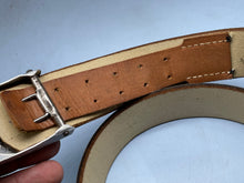 Load image into Gallery viewer, WW2 German SS Alloy Belt Buckle and Leather Belt - OLT - The Militaria Shop