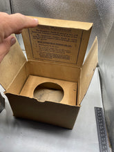 Load image into Gallery viewer, Civilian Gas Mask in Original Cardboard Box - WW2 British Home Front