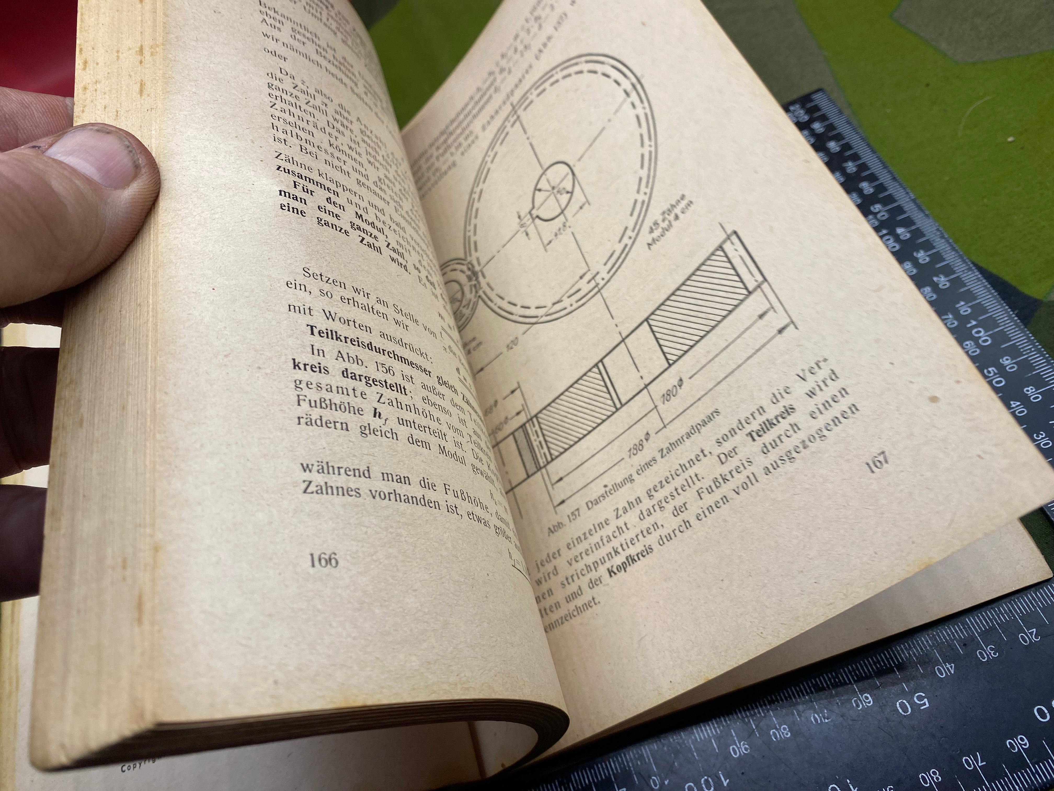 Original WW2 German Army - 1942 Dated Technical Manual for Engineering School - The Militaria Shop