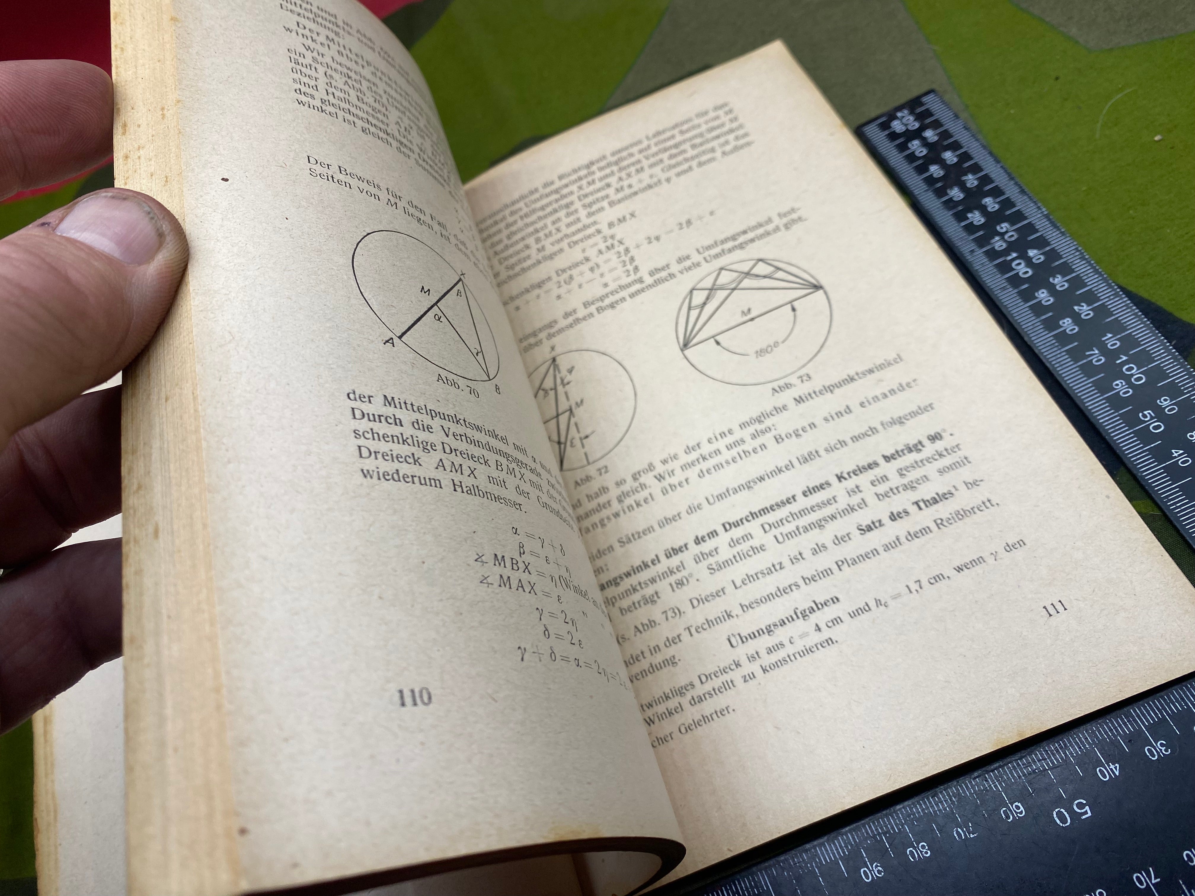 Original WW2 German Army - 1942 Dated Technical Manual for Engineering School - The Militaria Shop