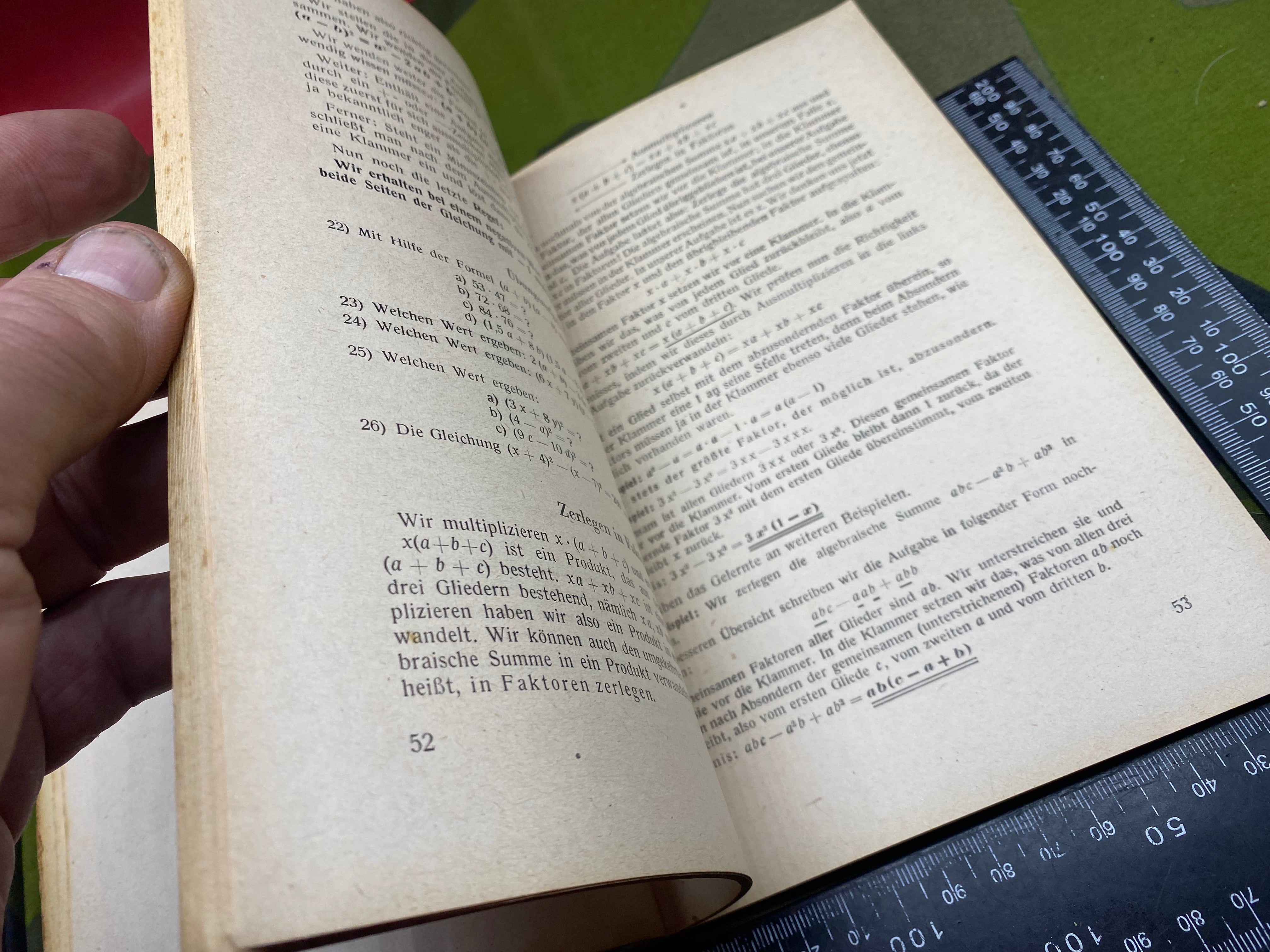 Original WW2 German Army - 1942 Dated Technical Manual for Engineering School - The Militaria Shop