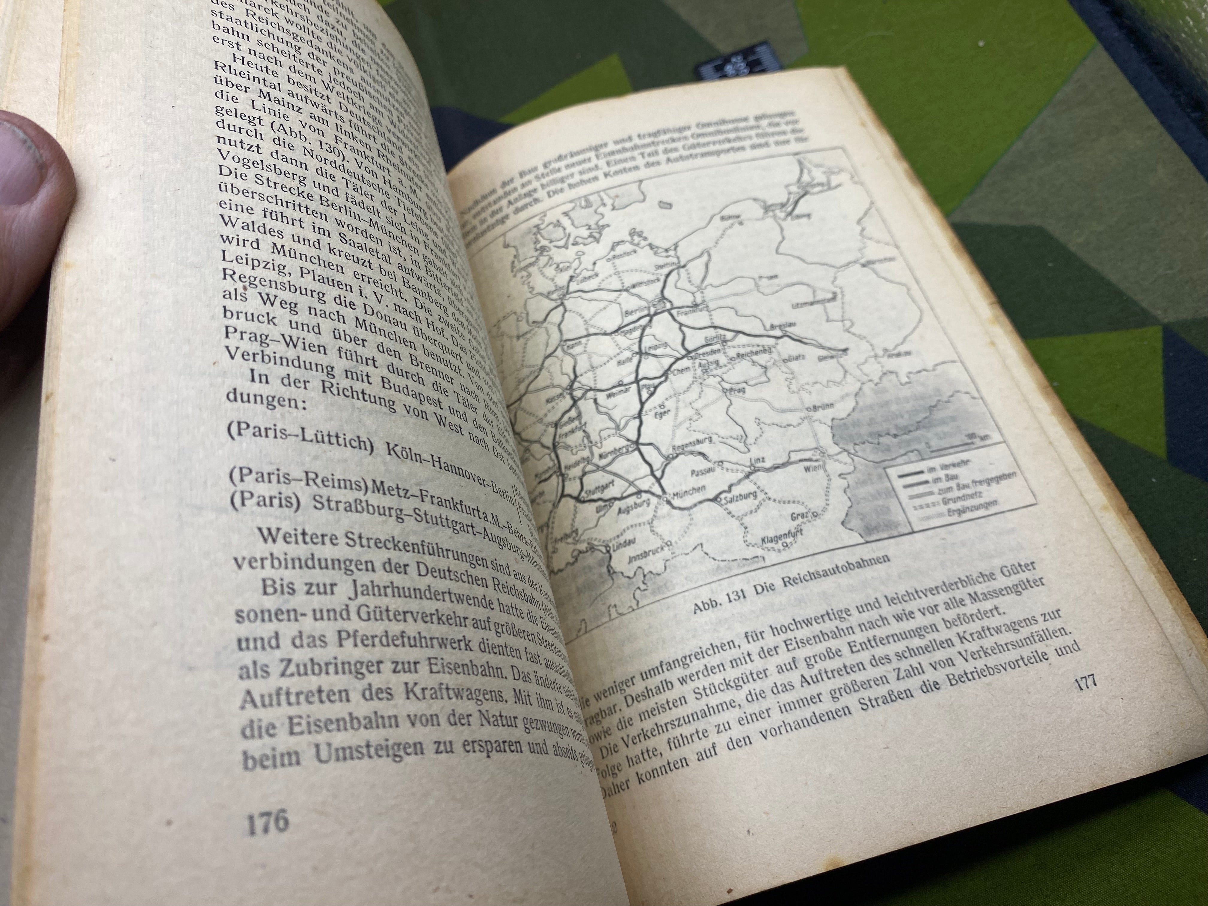Original WW2 German Army - 1944 Dated Technical Manual 3 for Engineering School - The Militaria Shop
