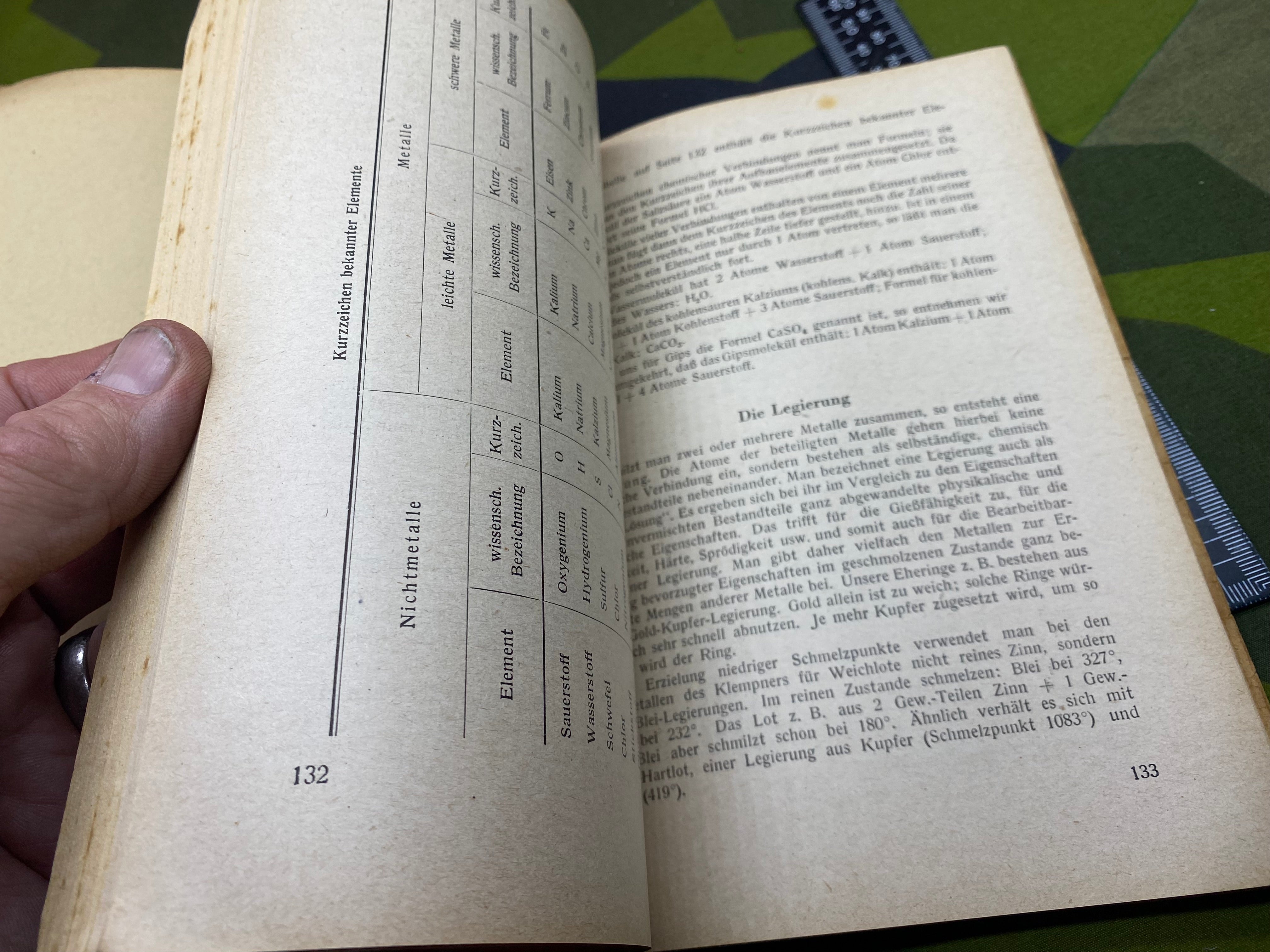 Original WW2 German Army - 1944 Dated Technical Manual 3 for Engineering School - The Militaria Shop