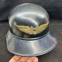 Load image into Gallery viewer, WW2 German Luftshutz Gladiator Helmet - Original Near Mint Example - The Militaria Shop